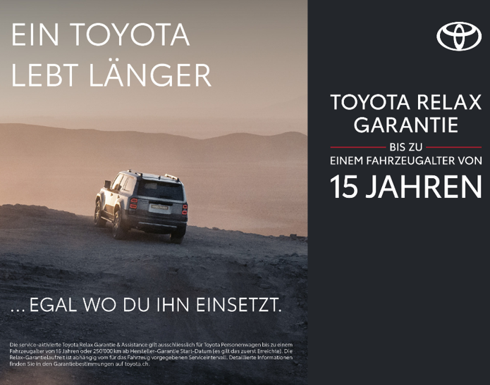15 Jahre Garantie